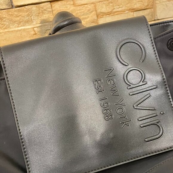 Rare Calvin Klein Back Pack with Logo Panel.   Excellent Condition! - Picture 3 of 6